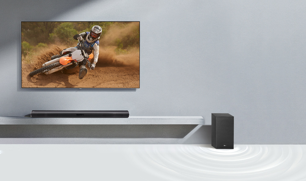 Soundbar LG SJ4 černý Soundbar LG SJ4 černý