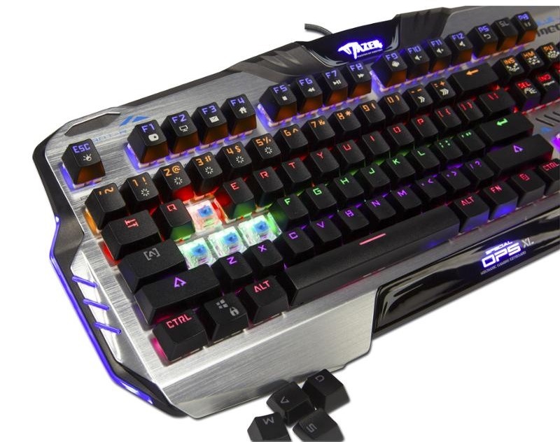 Klávesnice E-Blue Mazer K729 černá/stříbrná