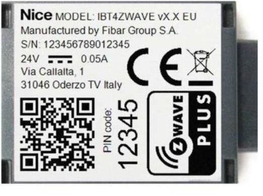 Fibaro Nice BiDi-Zwave (FGT4B-001)