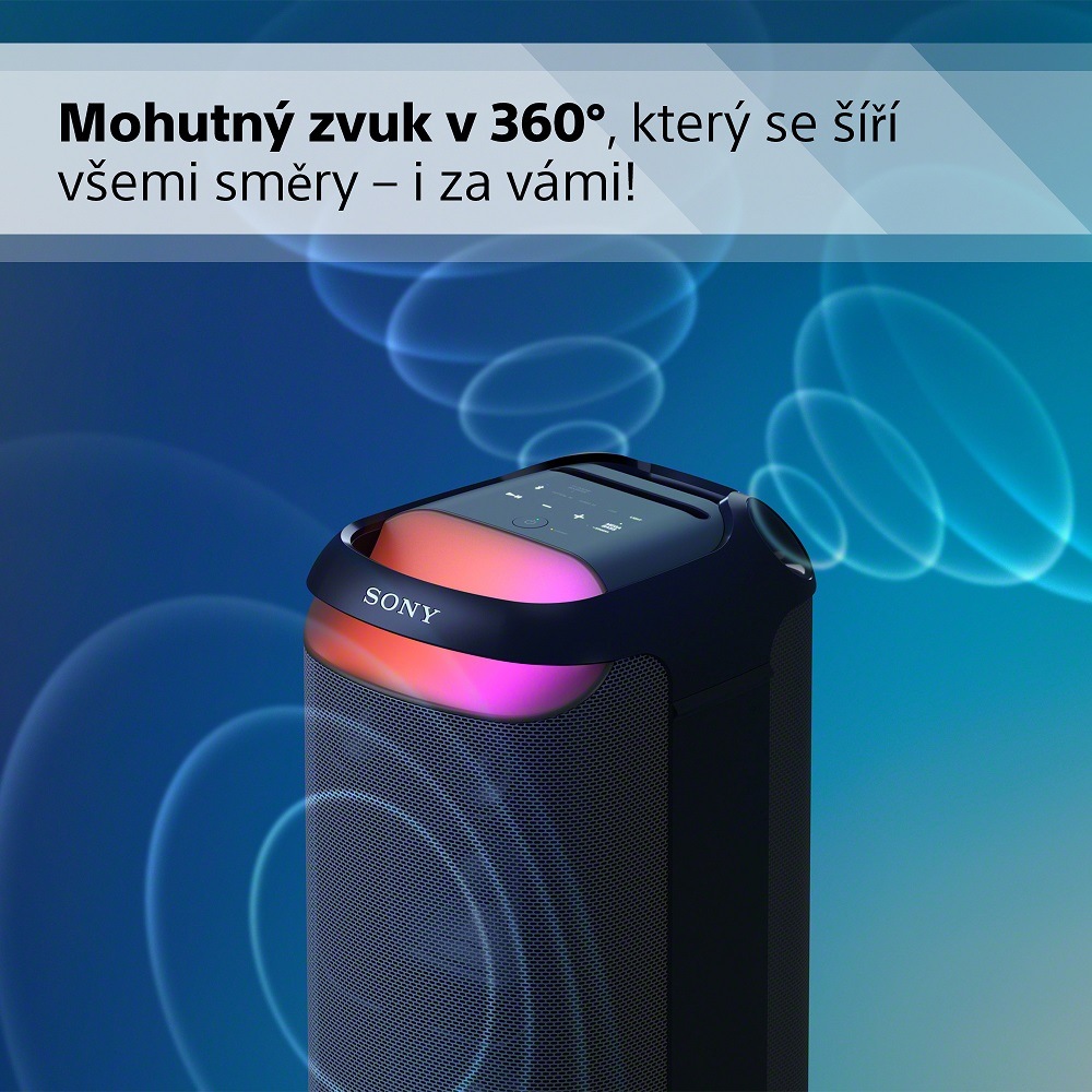 Party reproduktor Sony SRS-XV800 černý Party reproduktor Sony SRS-XV800