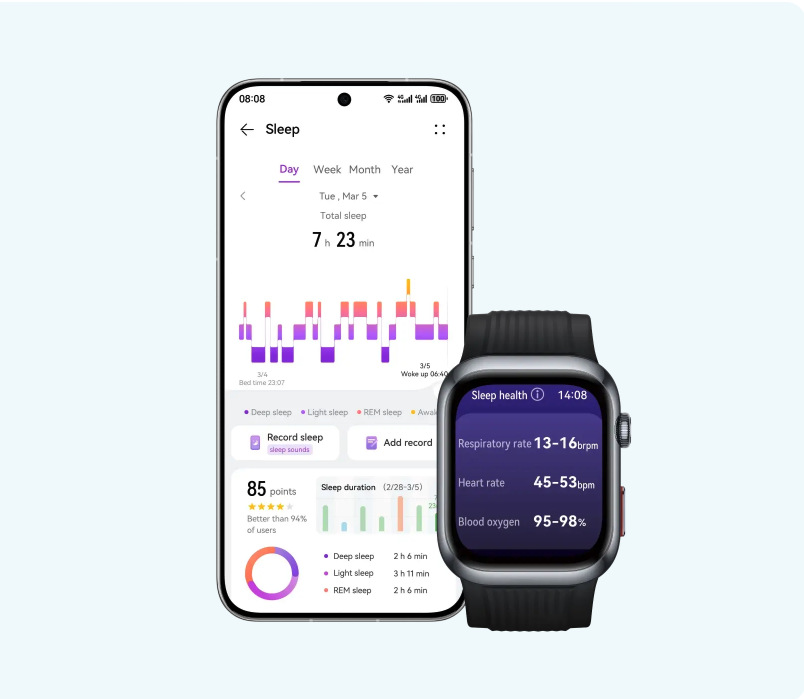 Chytré hodinky Huawei Watch D2 černé