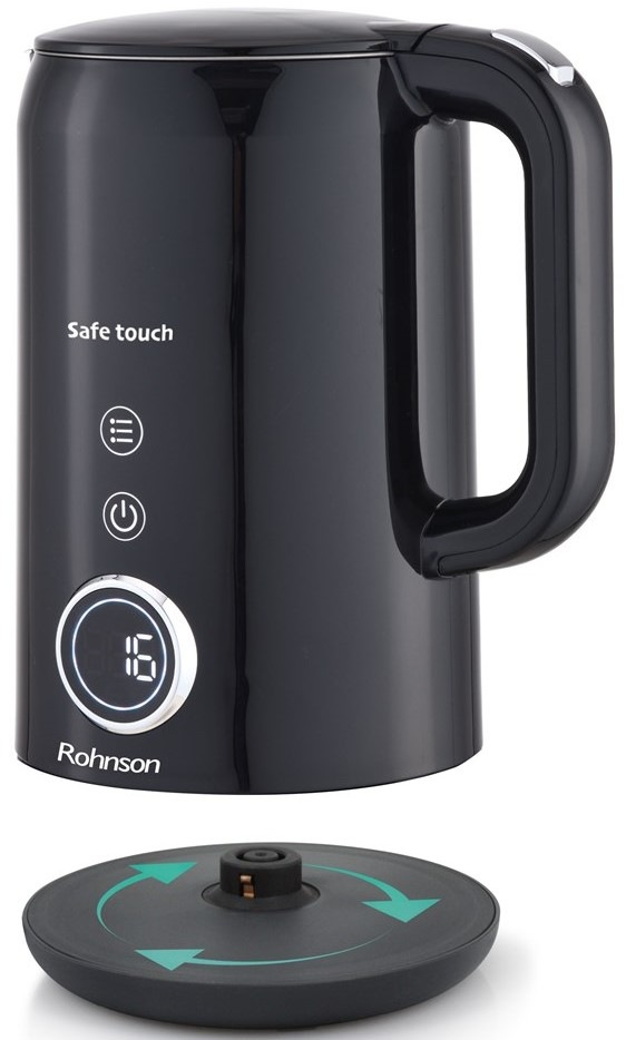 Rychlovarná konvice Rohnson Safe Touch R-7522 černá Rychlovarná konvice Rohnson Safe Touch R-7522 černá