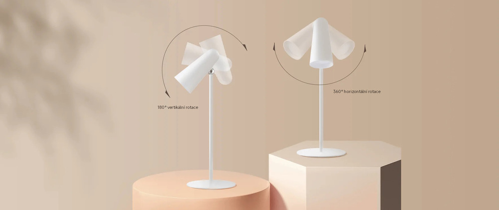 Stojací lampa Xiaomi Flexible Rechargeable Lamp GL bílá