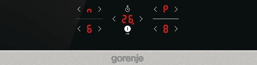 Indukční varná deska Gorenje GI6421BX černá Indukční varná deska Gorenje GI6421BX, černá, Varná zóna o průměru 23 cm