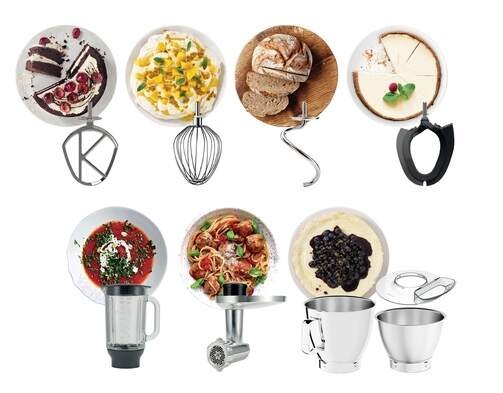 Kuchyňský robot KENWOOD Titanium Chef Baker KVL85.224SI stříbrný Kuchyňský robot KENWOOD Titanium Chef Baker KVL85.224SI stříbrný