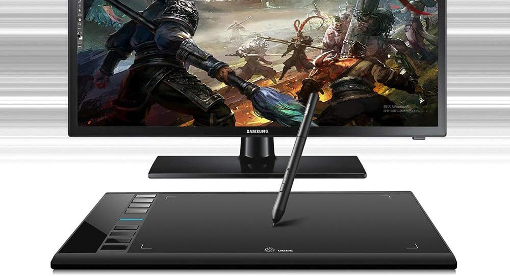 Grafický tablet UGEE M708 černý Díky nízké době zpoždění se kreslený obraz bude neprodleně promítat na obrazovku připojeného počítače