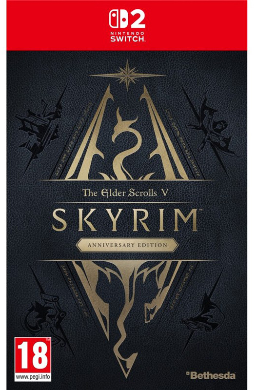 Hra Bethesda Nintendo Switch 2 The Elder Scrolls V: Skyrim Anniversary Edition (Code in a box) Hra The Elder Scrolls V: Skyrim Anniversary Edition pro Nintendo Switch 2