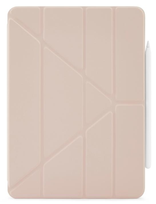 Pouzdro na tablet Pipetto Origami Folio na Apple iPad Pro 11“ (2021/2020/2018)/ iPad Air 10.9“ (2020) růžové