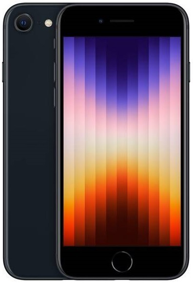Mobilní telefon Apple iPhone SE (2022) 64GB Midnight