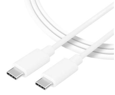 Kabel Tactical Smooth Thread USB-C/USB-C, 0,3 m bílý Kabel Tactical Smooth Thread USB-C/USB-C, 0,3 m bílý