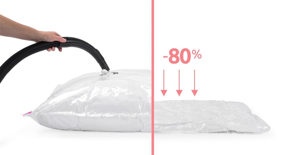 Vakuový pytel Compactor Bag Aspispace L 120 l, 80 × 100 cm Vakuový pytel Compactor Bag Aspispace L 120 l, 80 × 100 cm
