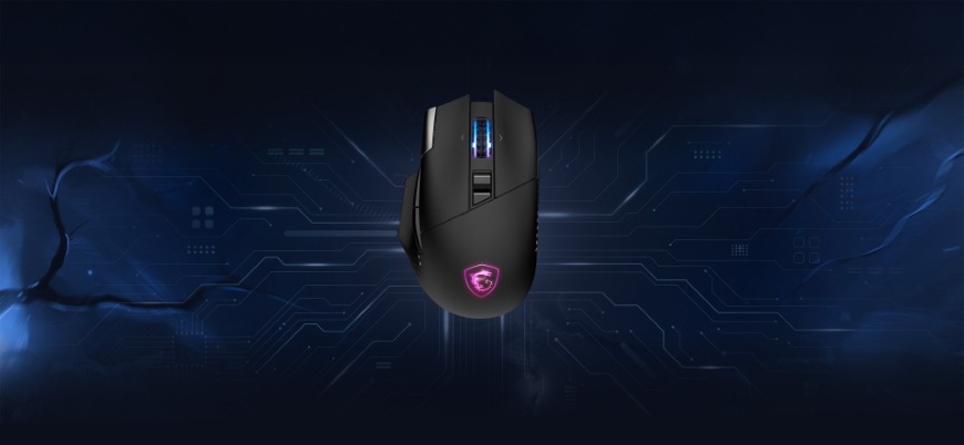 MSI VERSA Pro Wireless, černá