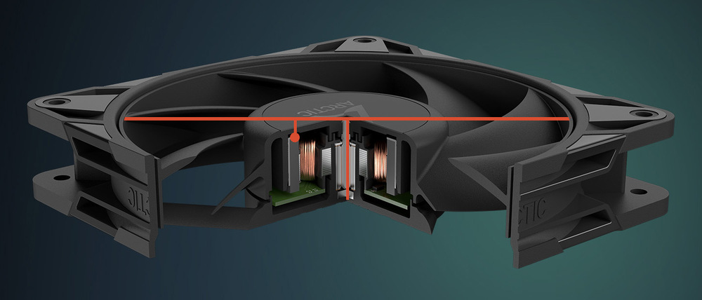 Ventilátor Arctic Cooling P12 Pro přináší stabilní balanc pro dlouhodobě bezchybný provoz