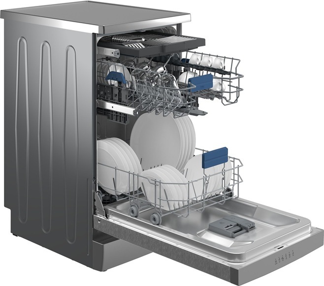 Myčka nádobí Beko BDFS15031X nerez Detail obrázku myčky.