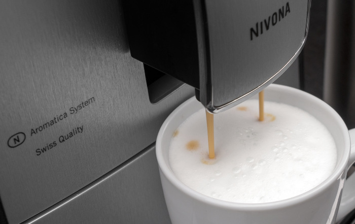 Automatický kávovar Nivona CafeRomatica NICR 825 nerez Nivona CafeRomatice 825, nerezová