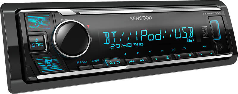 Autorádio KENWOOD KMM-BT309 černé KENWOOD KMM-BT309