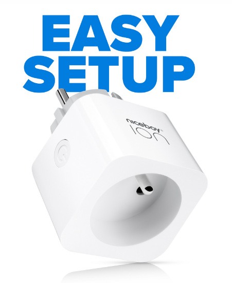 Chytrá zásuvka Niceboy ION SmartPlug PRO