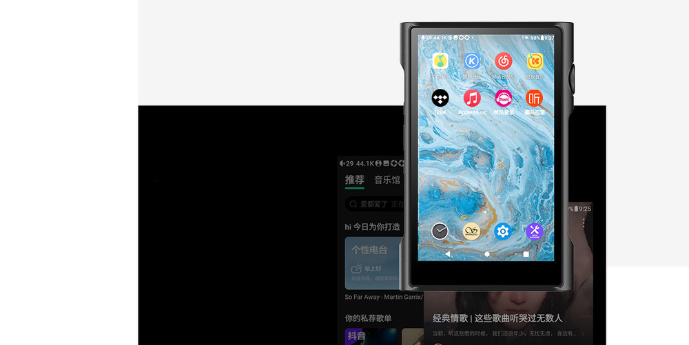 Přenosný digitální přehrávač Shanling M3 Ultra 32GB černý