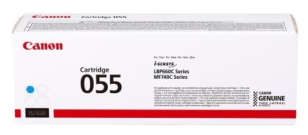 Toner Canon CRG 055, 2100 stran azurový