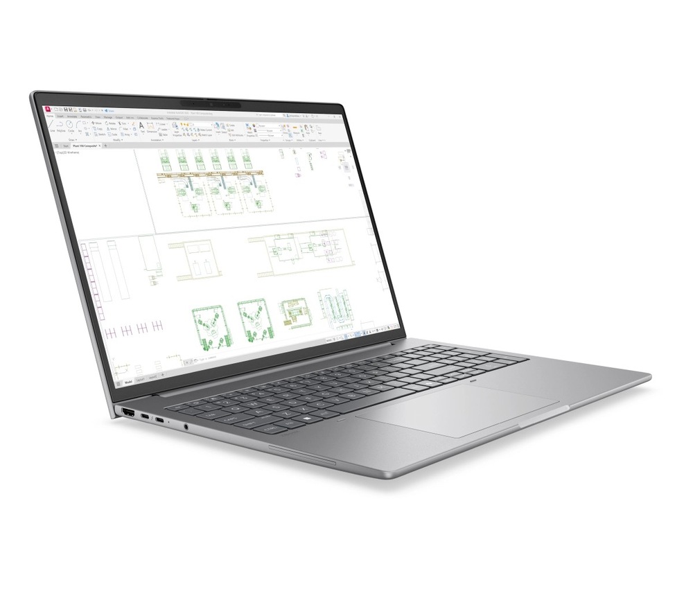 Notebook HP ZBook 8 G2i 16" stříbrný HP ZBook 8 G2i dbá i na zabezpečení