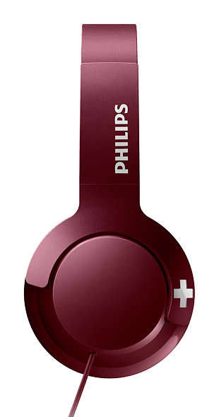Sluchátka Philips SHL3075RD červená