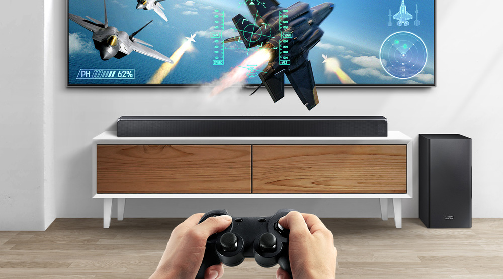 Soundbar Samsung HWQ80R černý Soundbar Samsung HWQ80R černý