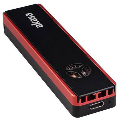 Externí rámeček AKASA USB 3.2 Gen 2 pro M.2 SSD RGB