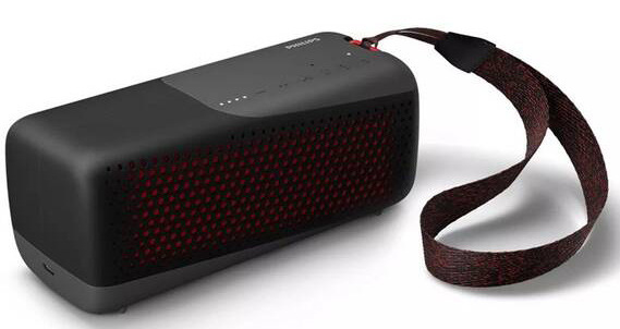 Přenosný reproduktor Philips TAS4807B černý