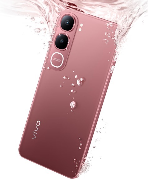 Mobilní telefon vivo Y21d 4 GB / 256 GB fialový Detail obrázku telefonu.