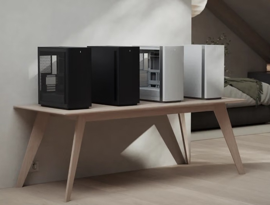 Case FRACTAL DESIGN Define One Light Solid bílá Varianty počítačových skříní FRACTAL DESIGN Define One v černém a bílém provedení