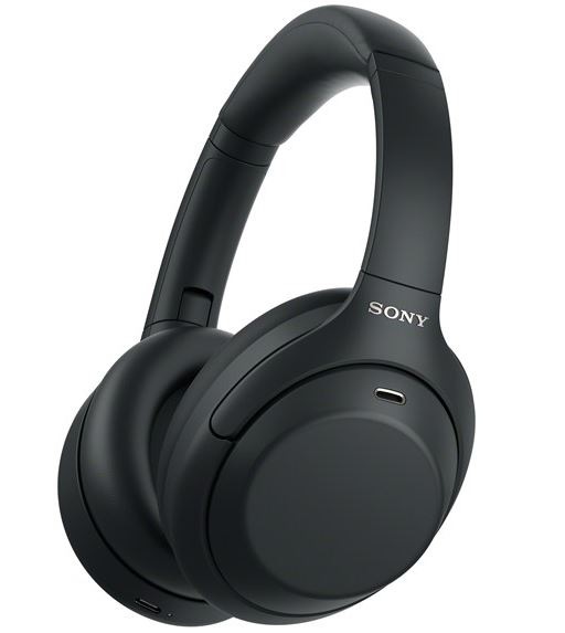 Sluchátka Sony WH-1000XM4C, černá barva