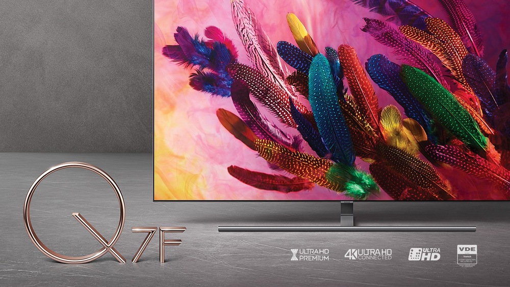 Televize Samsung QE55Q7FN stříbrná Televize Samsung QE55Q7FN stříbrná