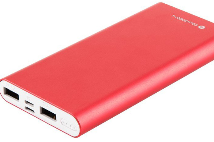 Powerbanka GoGEN 10000 mAh, Lightning červená Powerbanka GoGEN 10000 mAh, Lightning červená