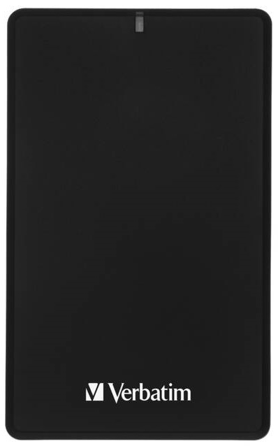 Box na HDD Verbatim pro 2,5" HDD SATA, USB 3.0 černý