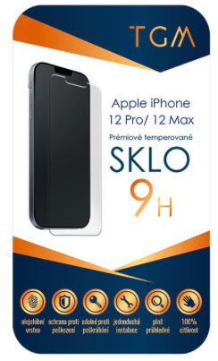 Tvrzené sklo TGM na Apple iPhone 12/12 Pro