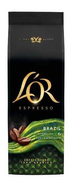 Káva zrnková L’OR Espresso Brazil 1000 g