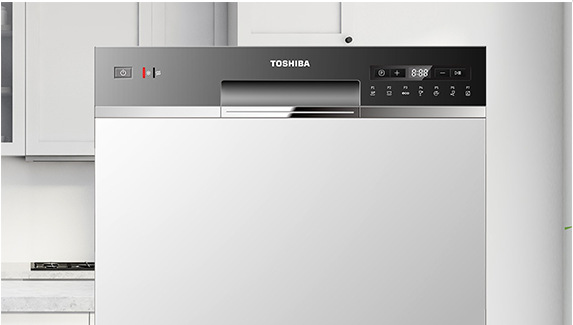 Myčka nádobí Toshiba DW-08T2EE(S)-CZ stříbrná