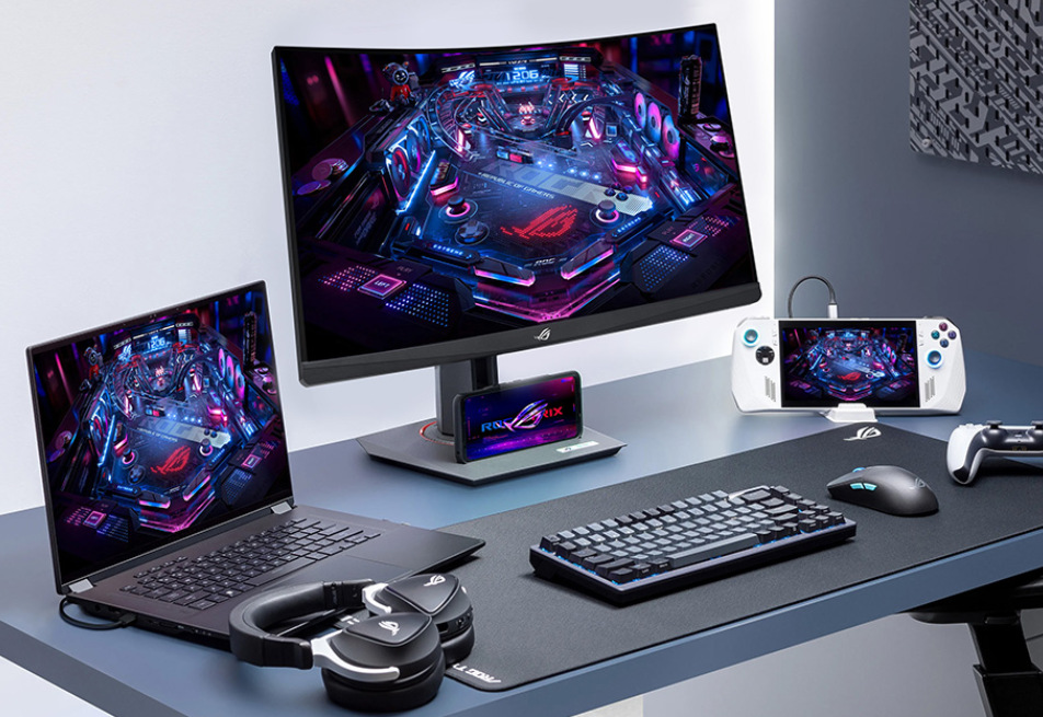 Herní monitor Asus ROG Strix XG27WCS černý