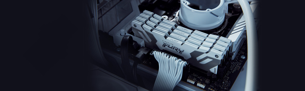 Operační paměť Kingston FURY Renegade Silver 32GB (2x16GB) DDR5 7200MHz CL38 DIMM Kingston FURY Renegade Silver 32 GB
