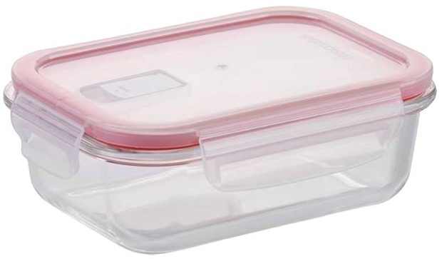 Dóza na potraviny Tescoma FRESHBOX GLASS 0,6 l sklo/plast