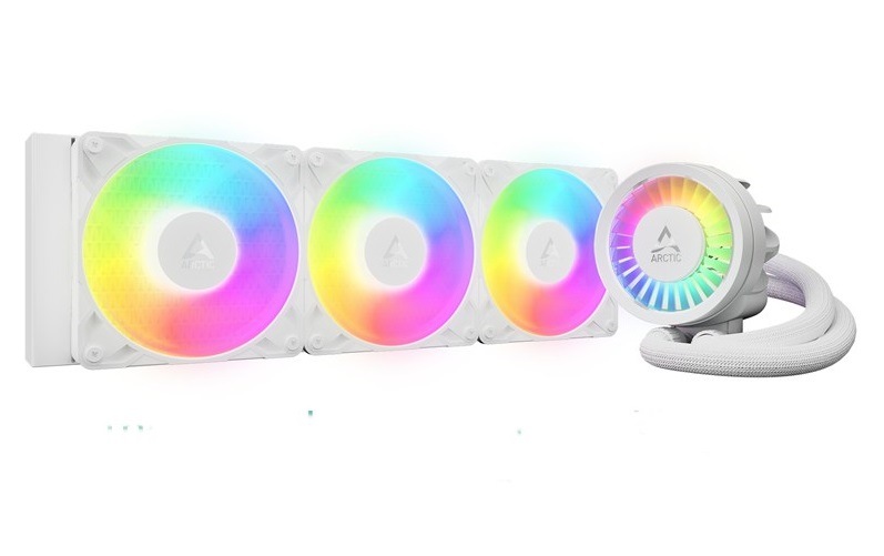 Vodní chladič Arctic Cooling Liquid Freezer III Pro 360 ARGB  White bílý
