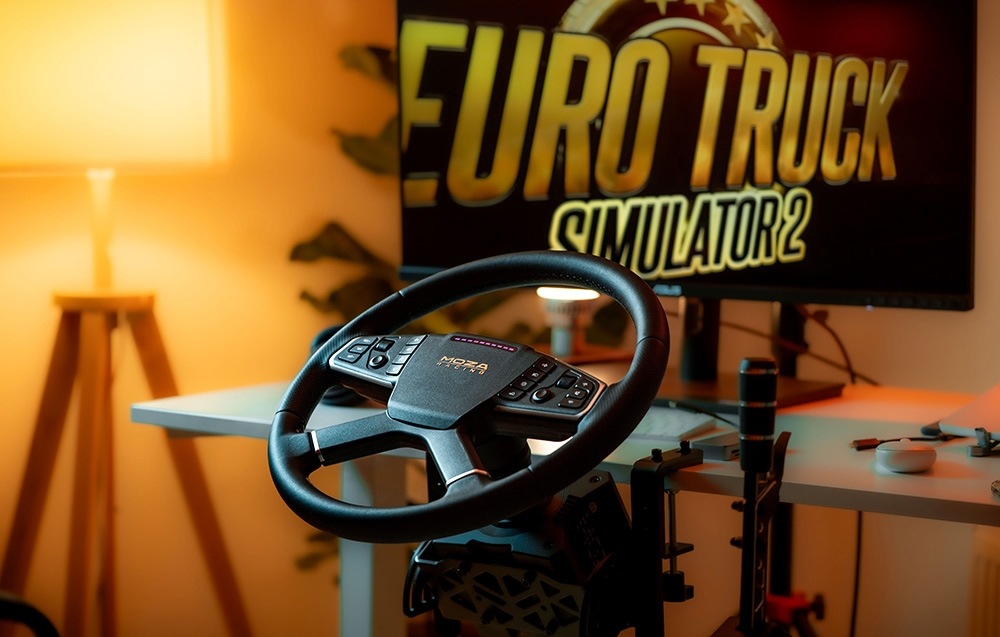 Sada Moza Racing R5 + truck TSW + SRP-Lite + svorky (PC) černá Sada Moza Racing R5 + truck TSW + SRP-Lite + svorky (PC) garantuje dlouhou životnost