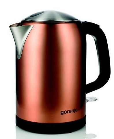 Rychlovarná konvice Gorenje K17INF měděná