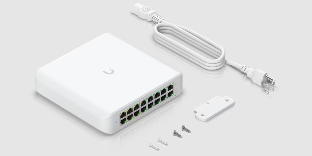 Switch Ubiquiti USW-Lite-16-PoE, 16 port Gigabit Switch Ubiquiti USW-Lite-16-PoE, 16 port Gigabit