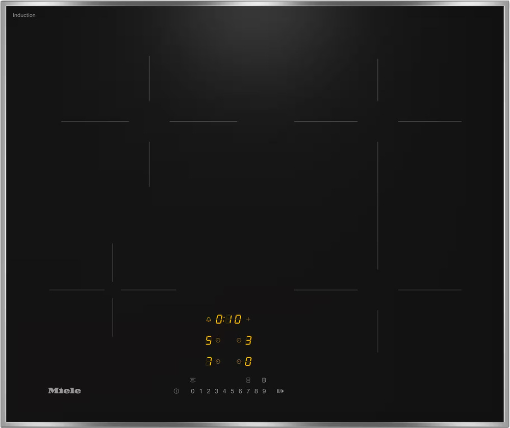 Indukční varná deska Miele KM 7363 FR černá Indukční varná deska Miele KM 7363 FR černá