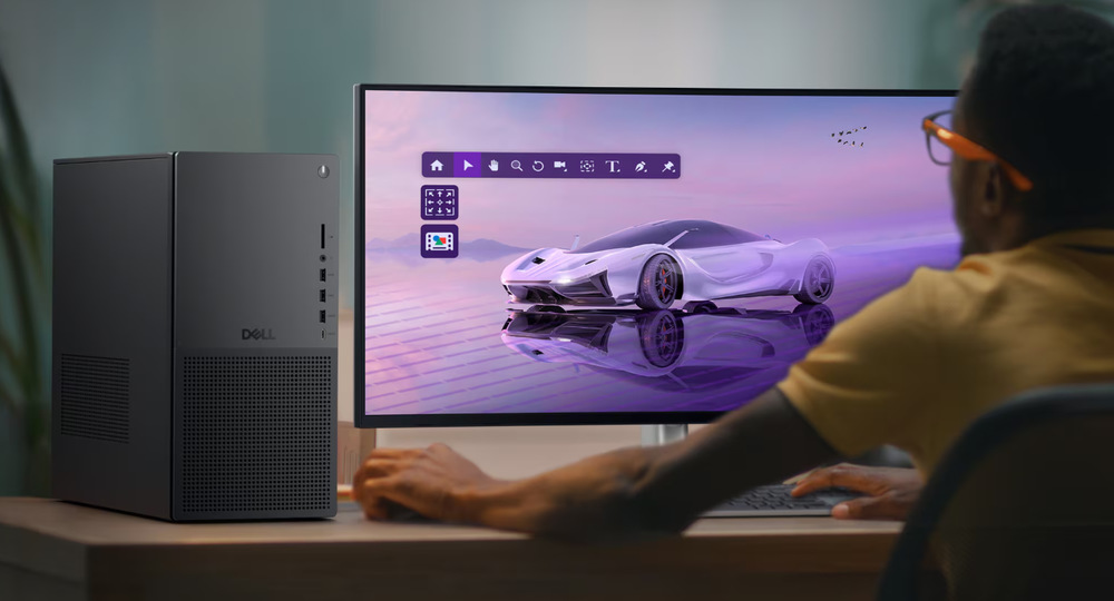 Stolní počítač Dell Tower Plus EBT2250 šedý Dell Tower Plus EBT2250 nabízí špičkový výkon díky Intel Core Ultra 9