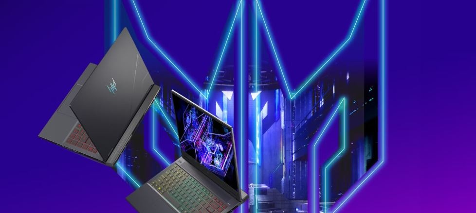 Notebook Acer Predator Helios Neo 14 AI (PHN14-71-91C2) černý Lifestylové foto notebooku Acer Predator Helios Neo 14 AI