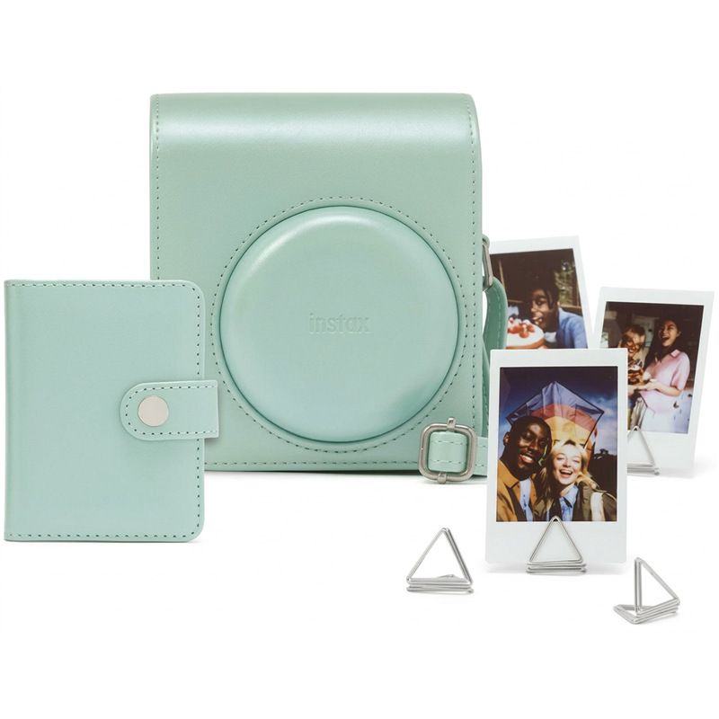 Sada příslušenství FujiFilm instax mini 13 Accessory Kit, zelená