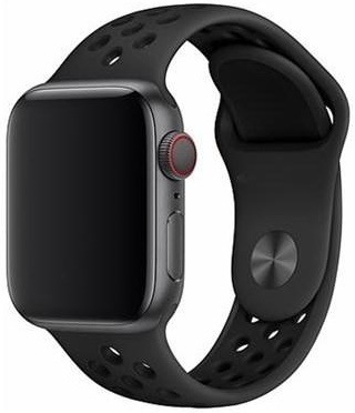 Řemínek Devia Deluxe Sport 2 na Apple Watch 38/40/41 mm černý
