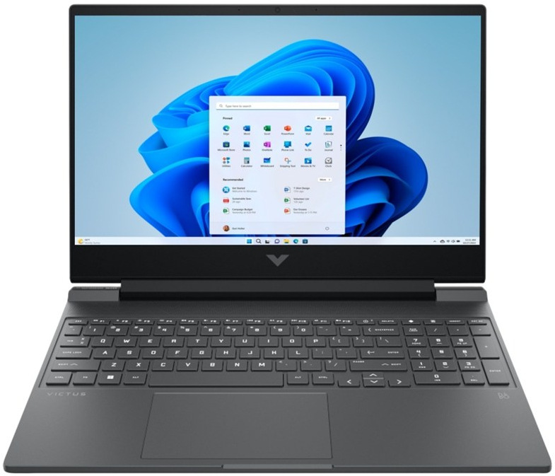 HP VICTUS 15-fb3002nc, stříbrná
